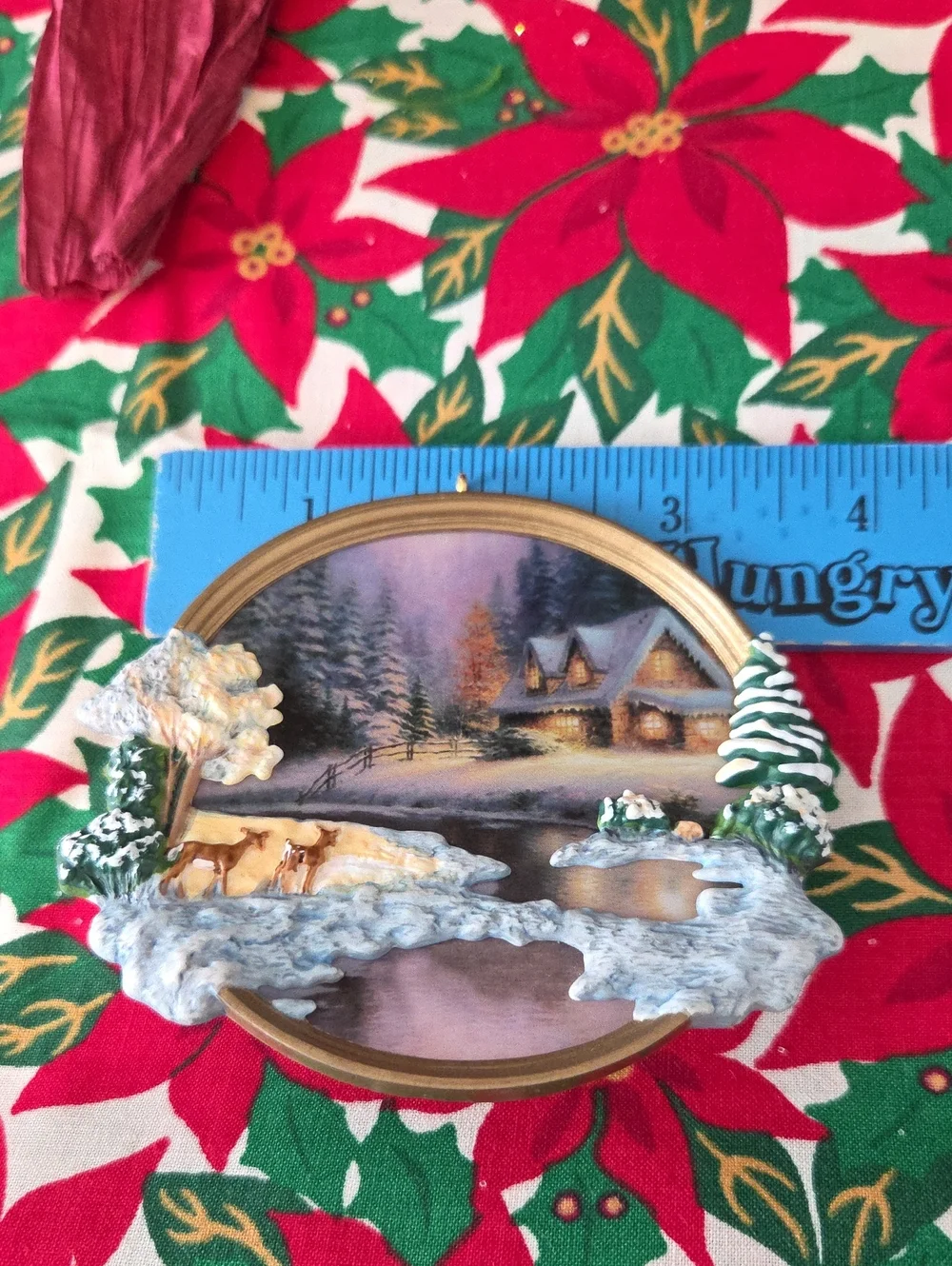 * 2002* Hallmark DEER CREEK COTTAGE By Thomas Kinkade The Painter Of Light